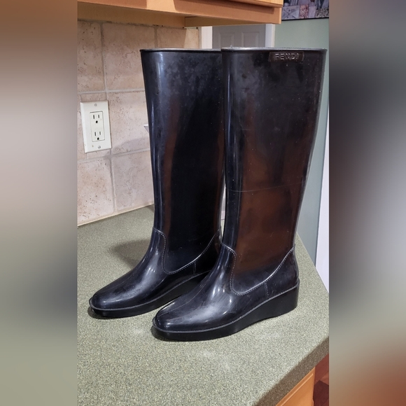 Fendi Rain Boots - Picture 1 of 10
